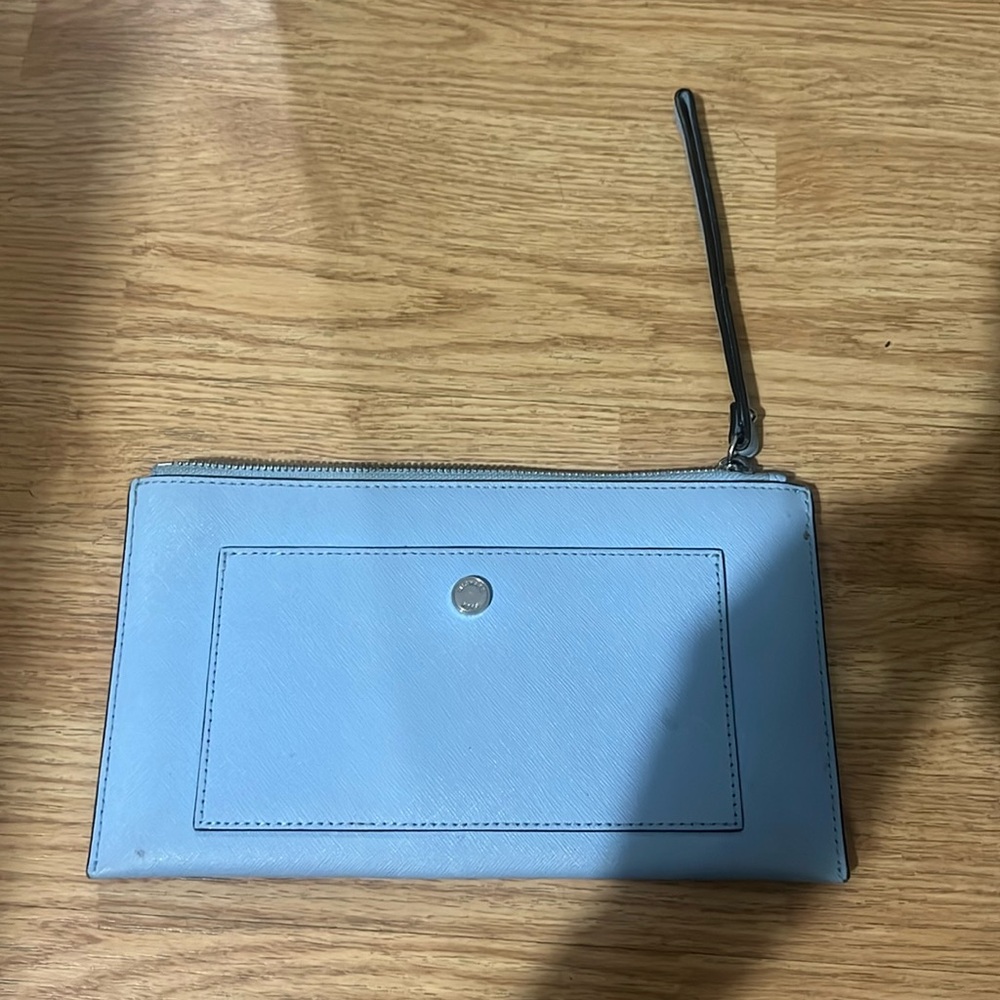 Michael Kors Light Blue Wristlet